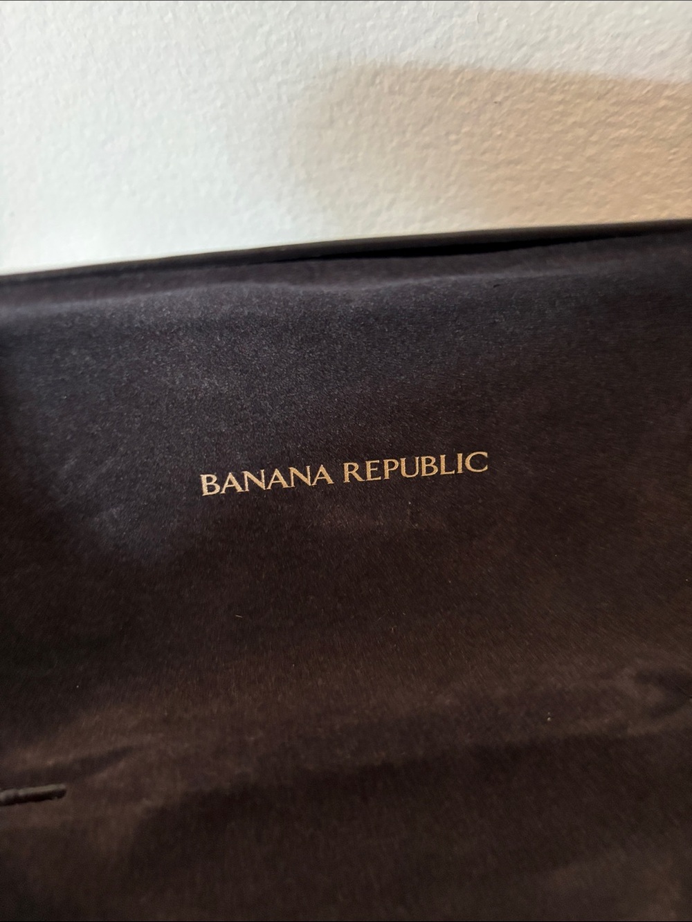 Banana Republic red sunnies with case and cleaning cloth